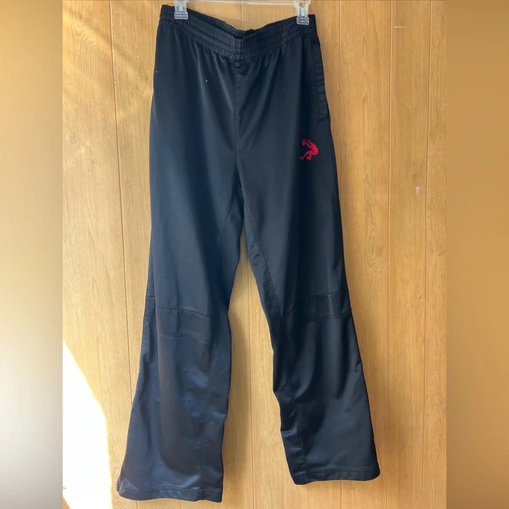 Shaq Sweatpants Men's Size Large Black Casual Comfort Logo Athletic Workout